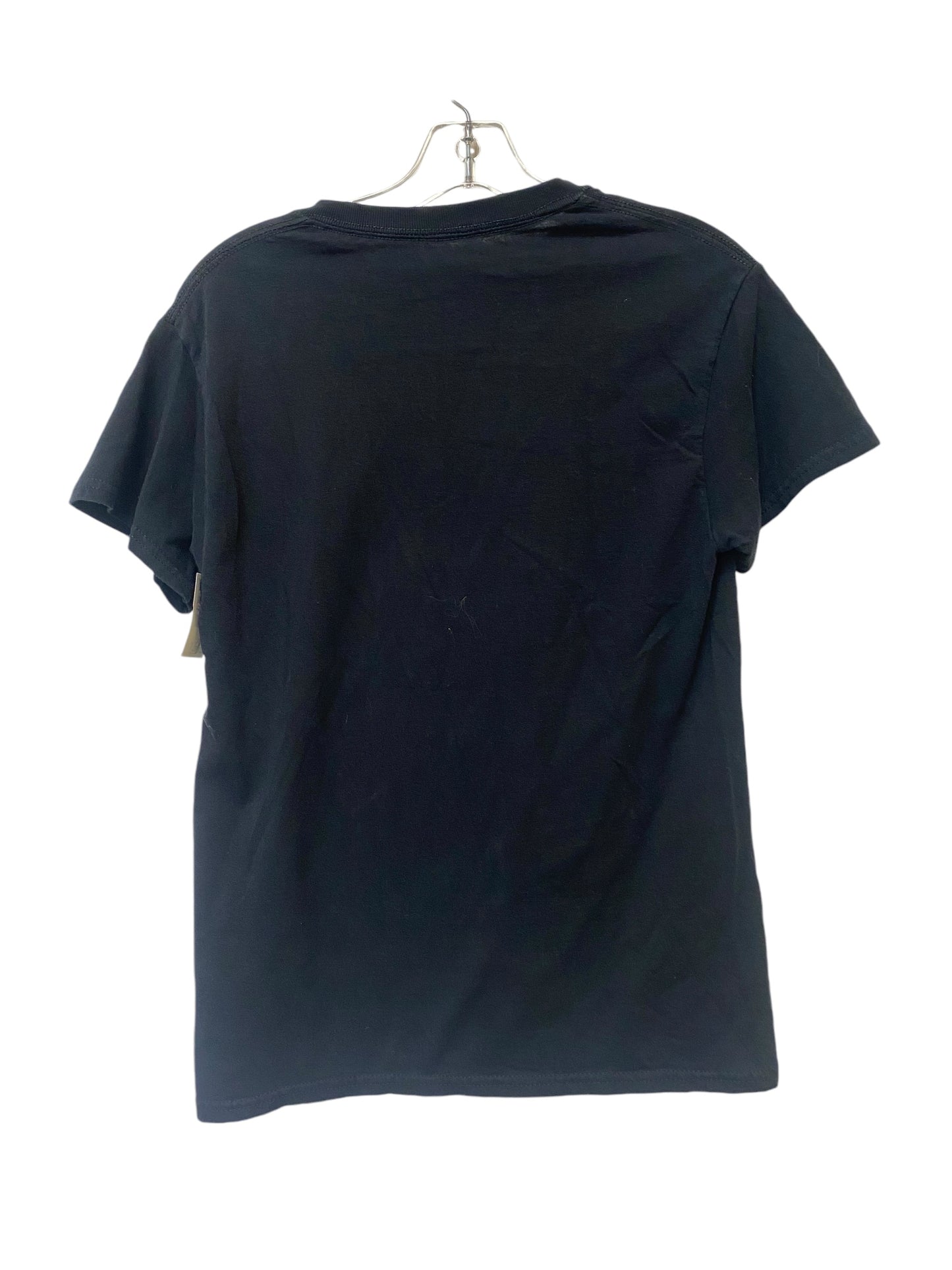 Top Short Sleeve By Clothes Mentor In Black, Size: S