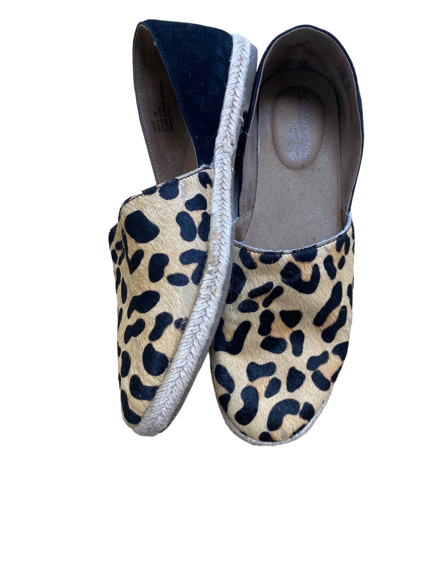 Shoes Flats By Me Too In Animal Print, Size: 7