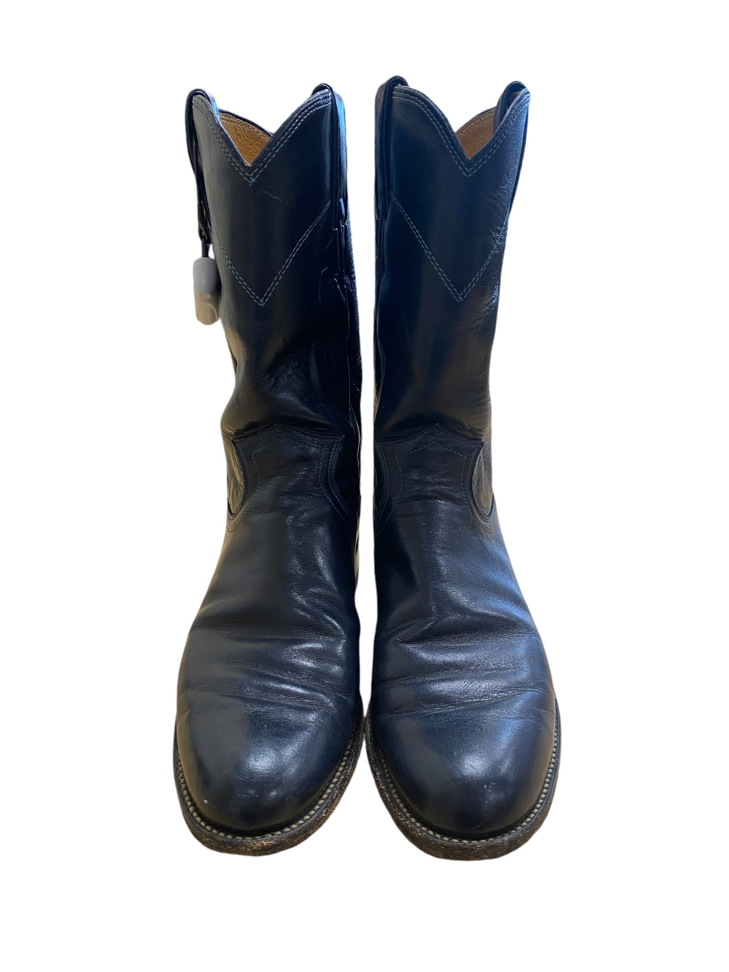 Boots Western By Justin In Navy, Size: 6