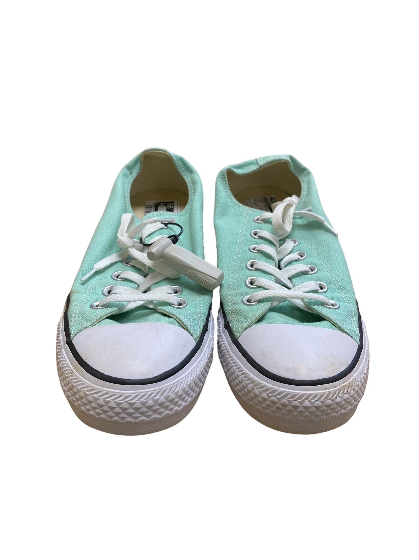 Shoes Flats By Converse In Green, Size: 9.5