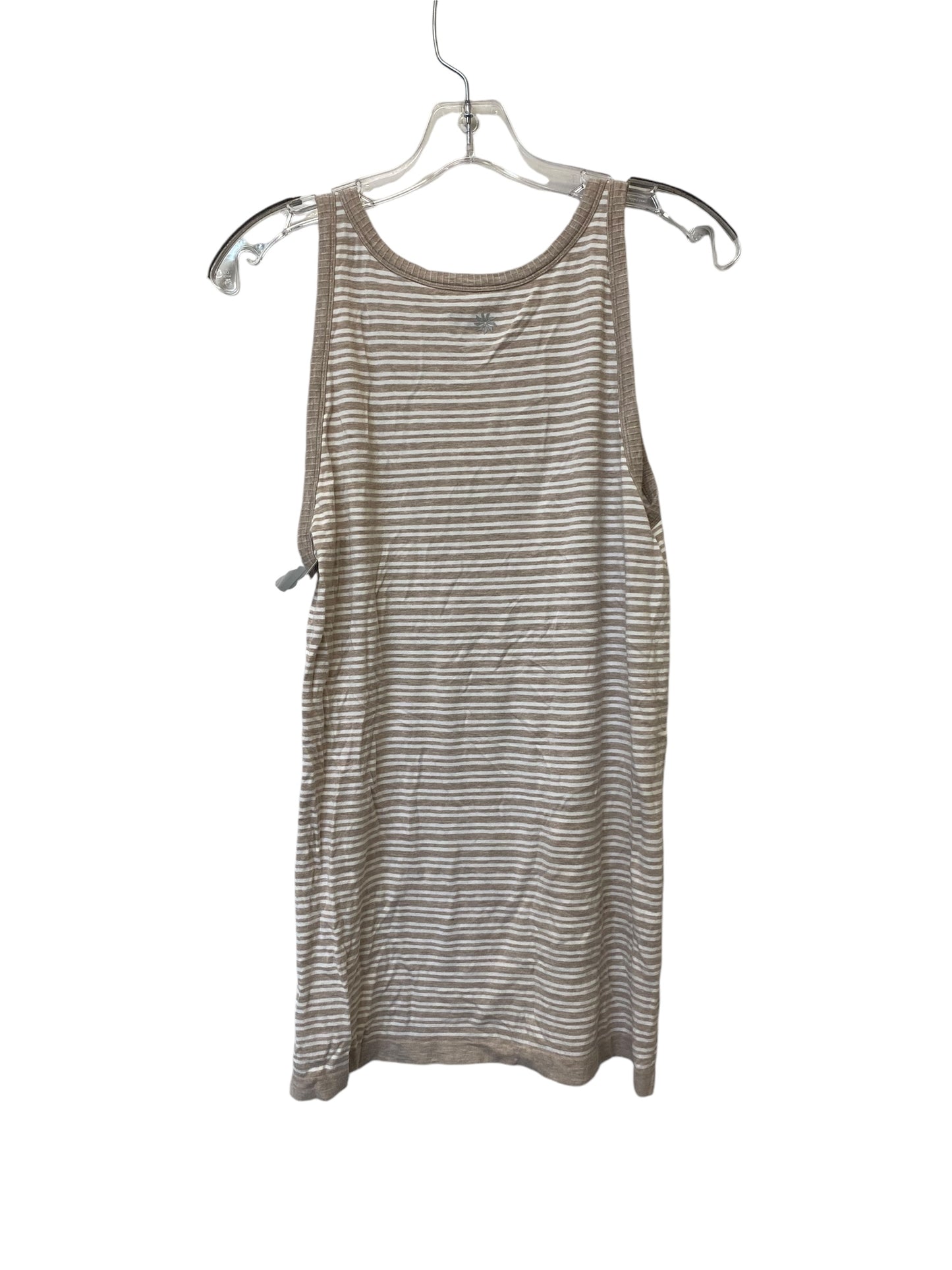 Top Sleeveless By Athleta In Tortoise Shell Print, Size: L