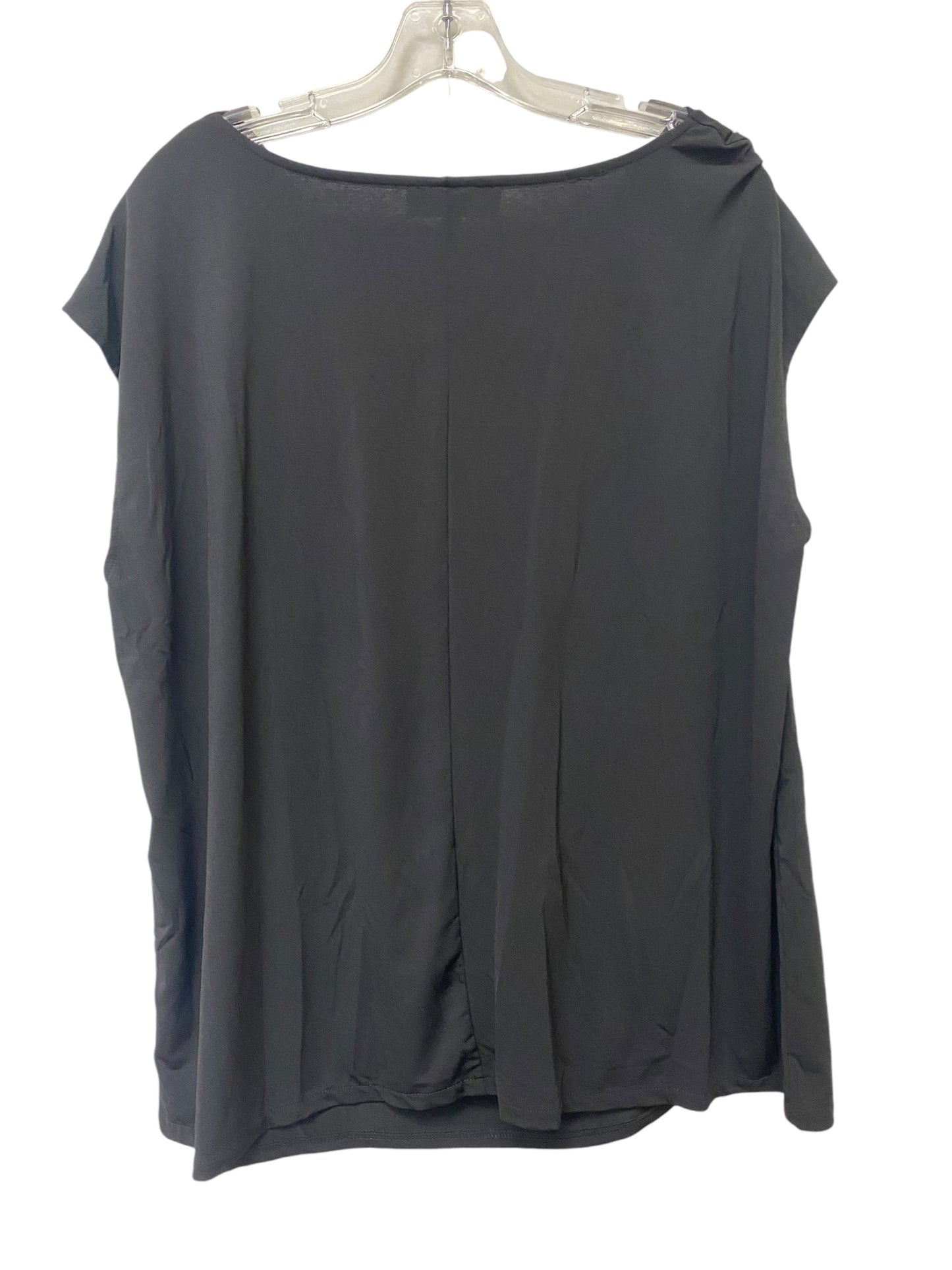 Top Sleeveless By Eloquii In Black, Size: 20