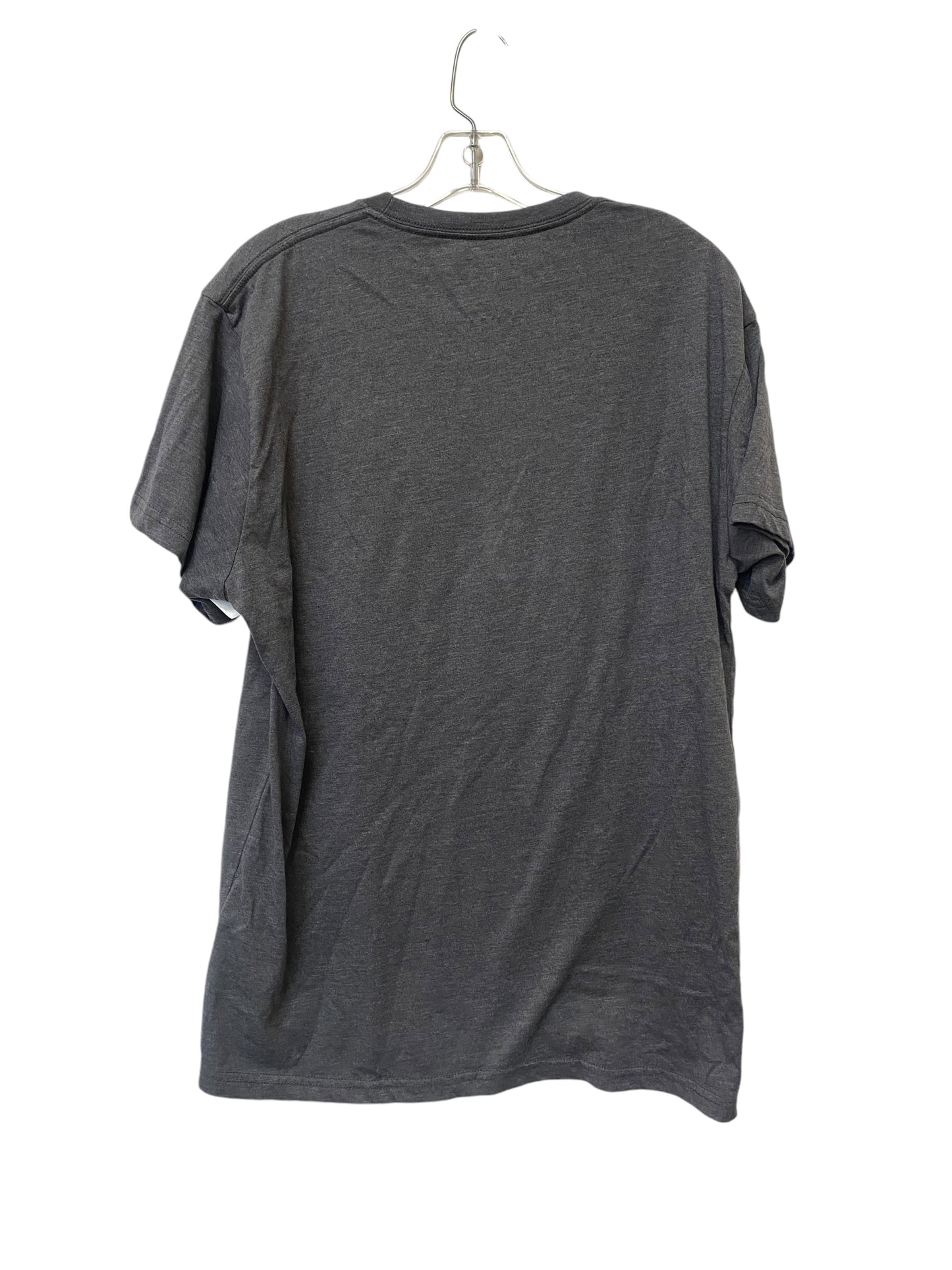 Top Short Sleeve By Clothes Mentor In Grey, Size: L