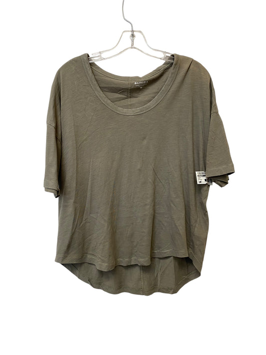 Top Short Sleeve Basic By Athleta In Green, Size: Xs