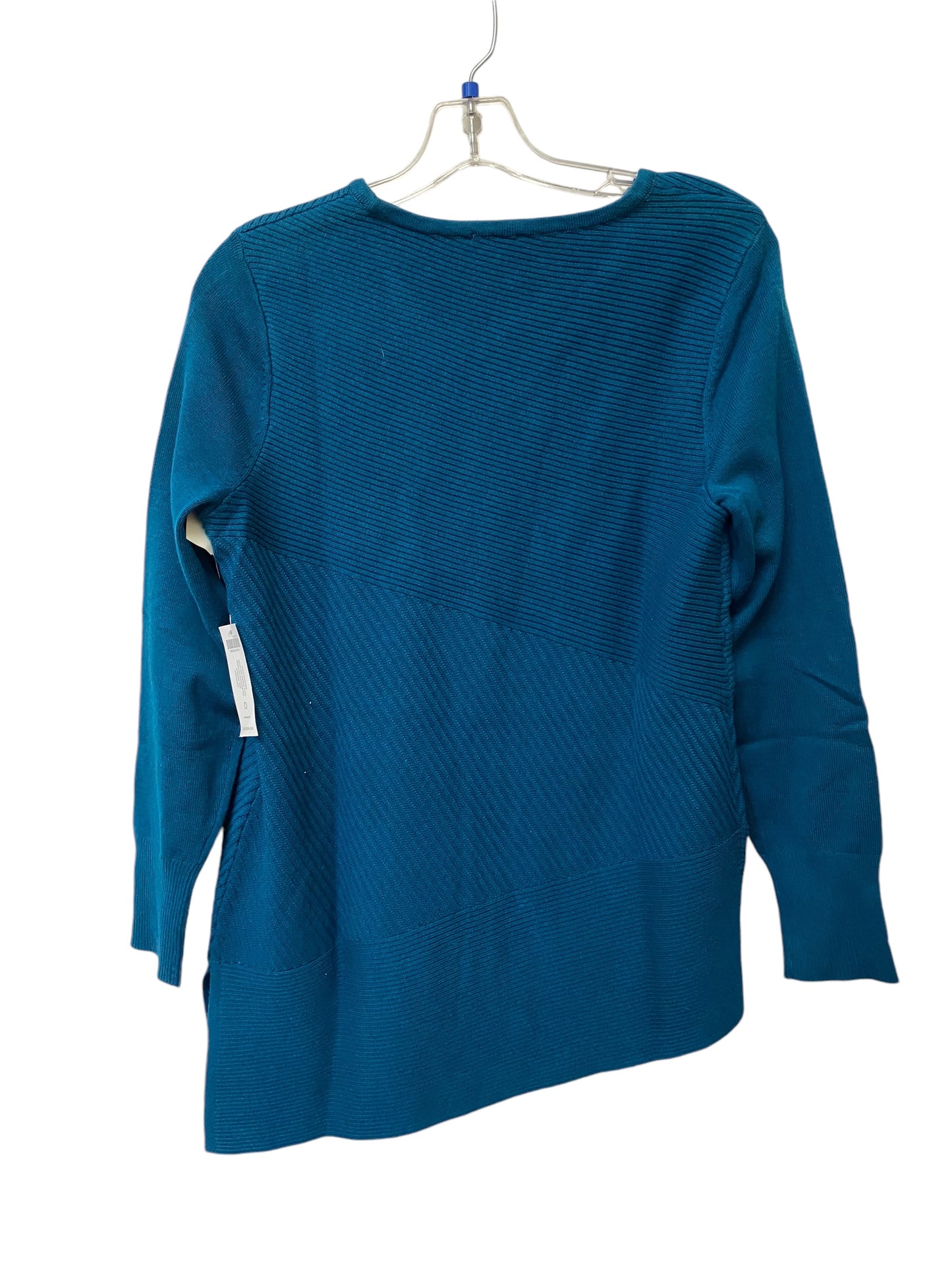 Sweater By Chicos In Blue, Size: 0