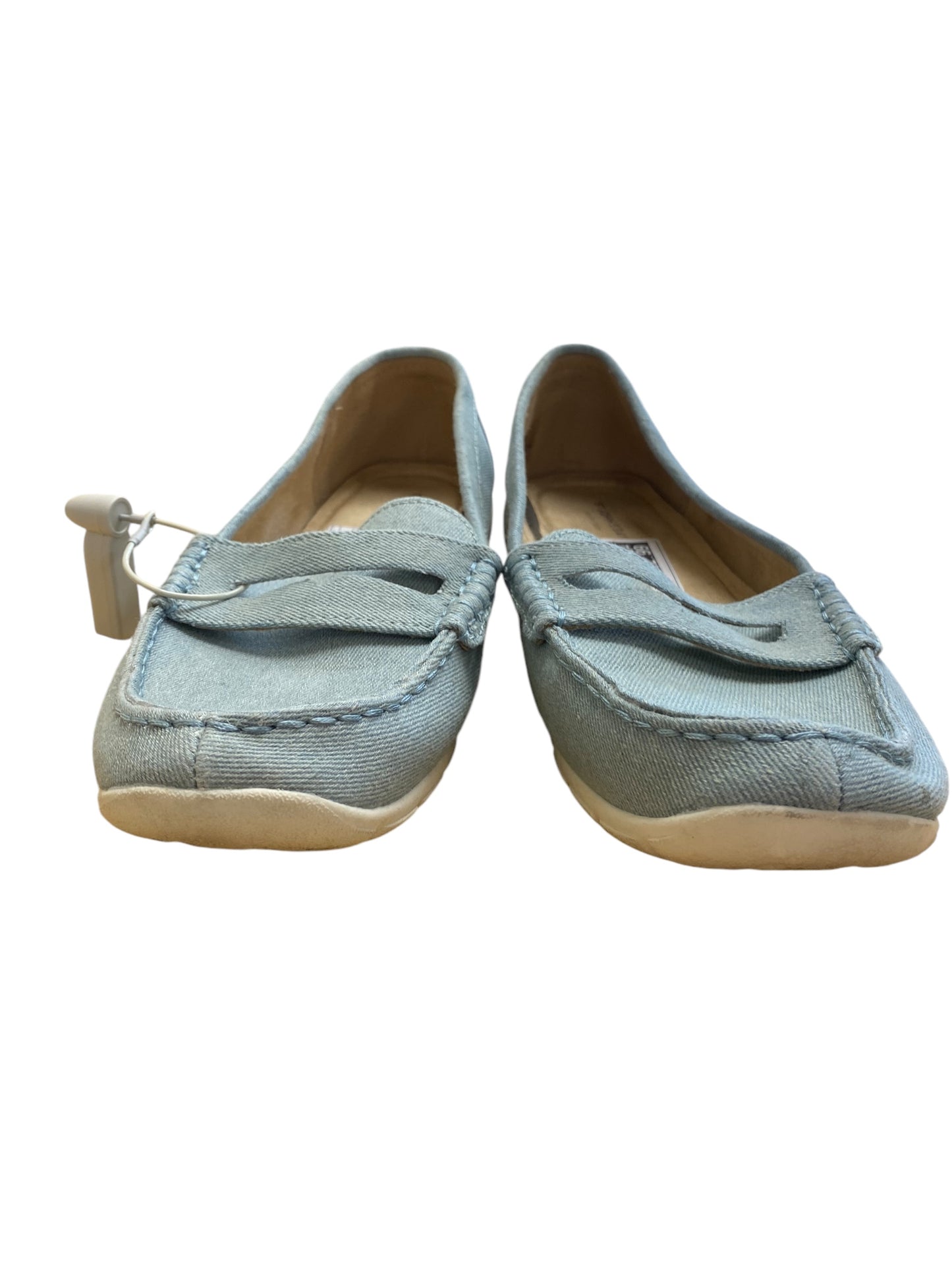 Shoes Flats By St Johns Bay In Blue, Size: 11