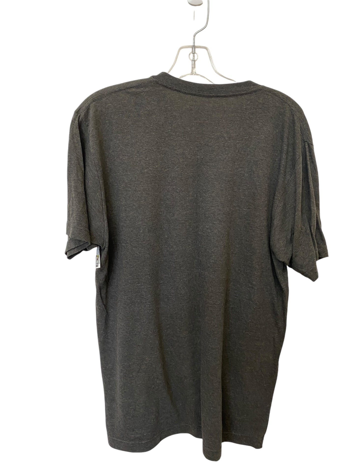 Top Short Sleeve By Clothes Mentor In Grey, Size: L