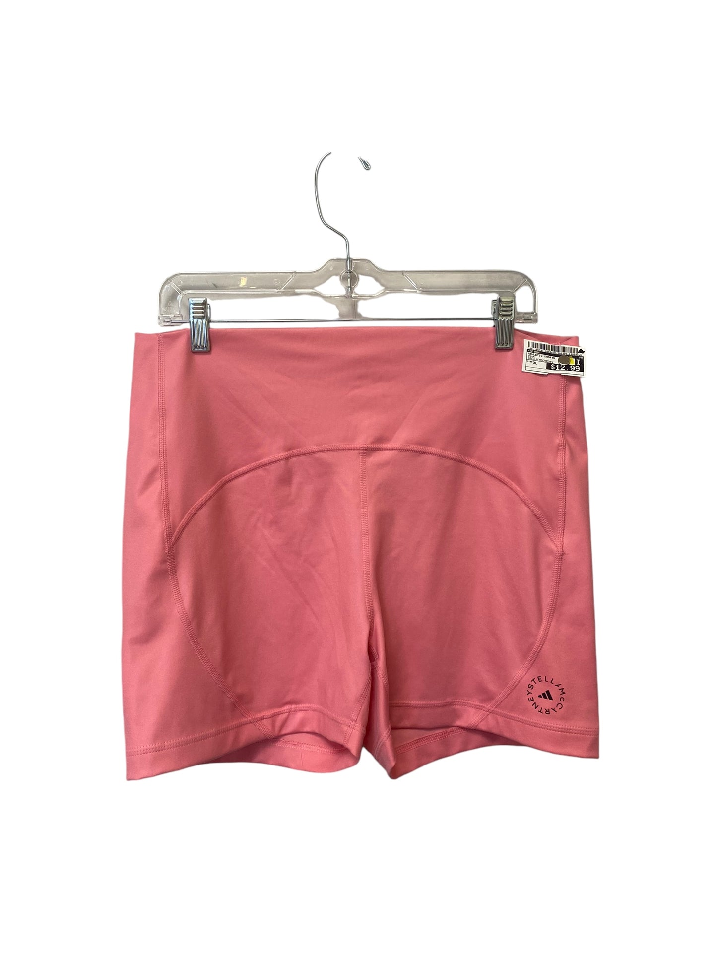 Athletic Shorts By Adidas In Pink, Size: Xl