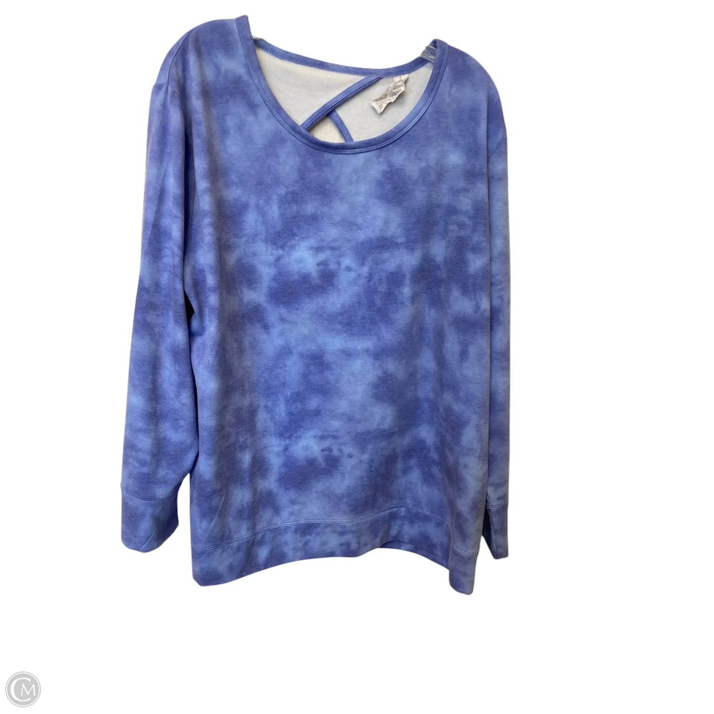 Sweatshirt Crewneck By Clothes Mentor In Tie Dye Print, Size: Xl