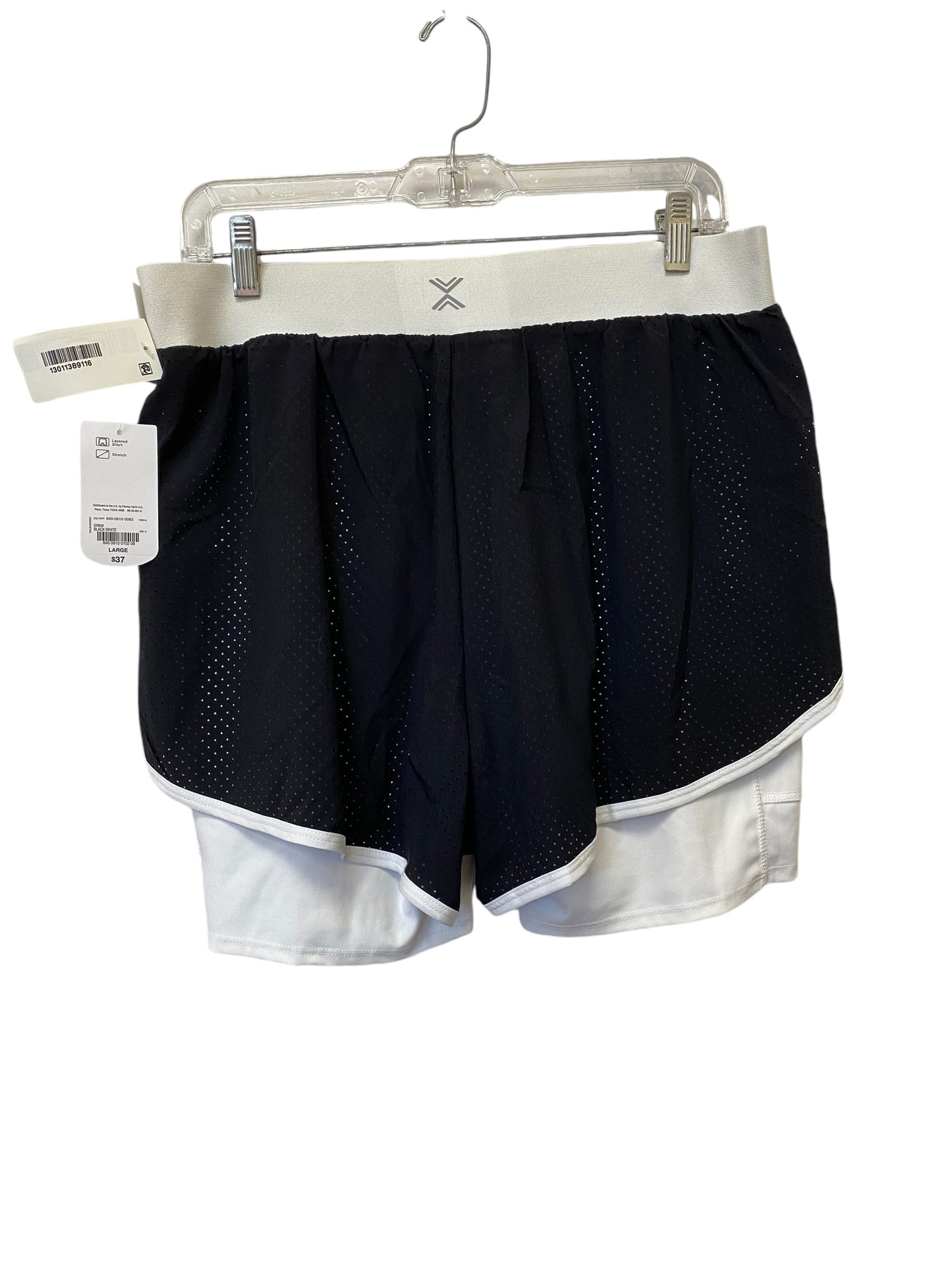 Athletic Shorts By Xersion In Black, Size: L