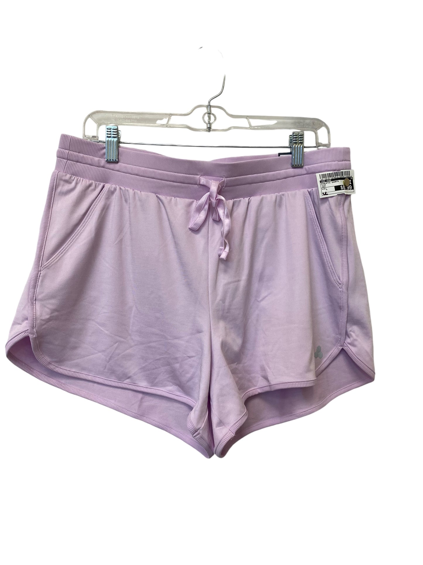 Athletic Shorts By Tek Gear In Pink, Size: L