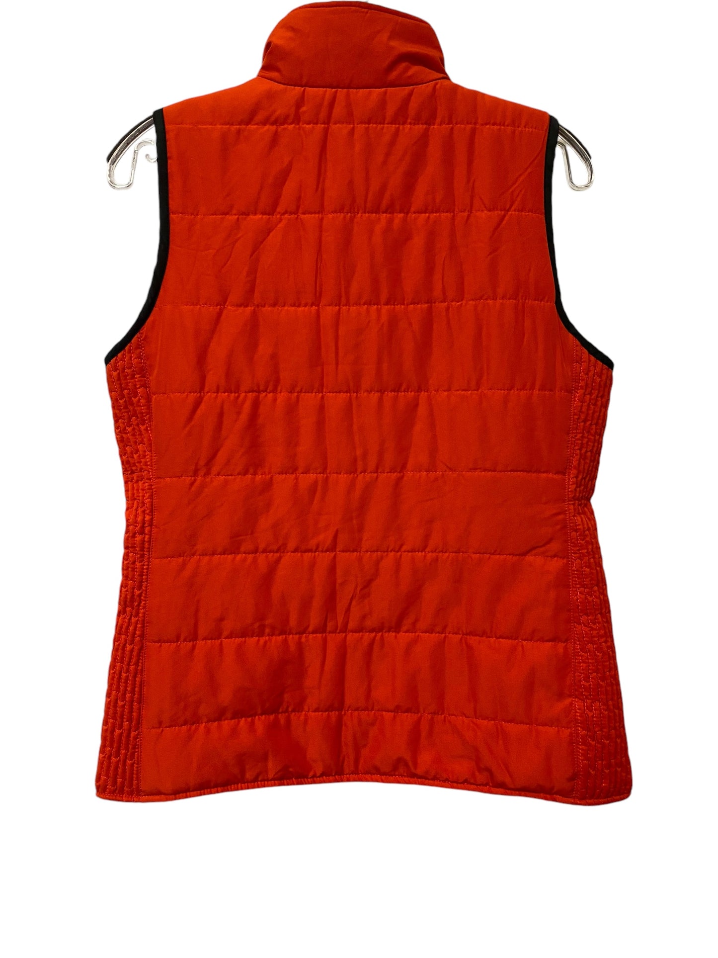 Vest Puffer & Quilted By Clothes Mentor In Orange, Size: S