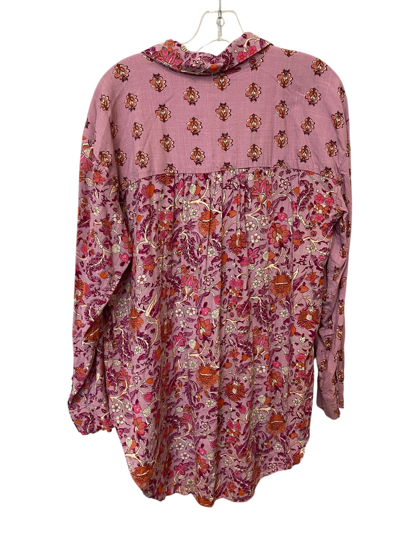 Top Long Sleeve By Knox Rose In Purple, Size: Xl