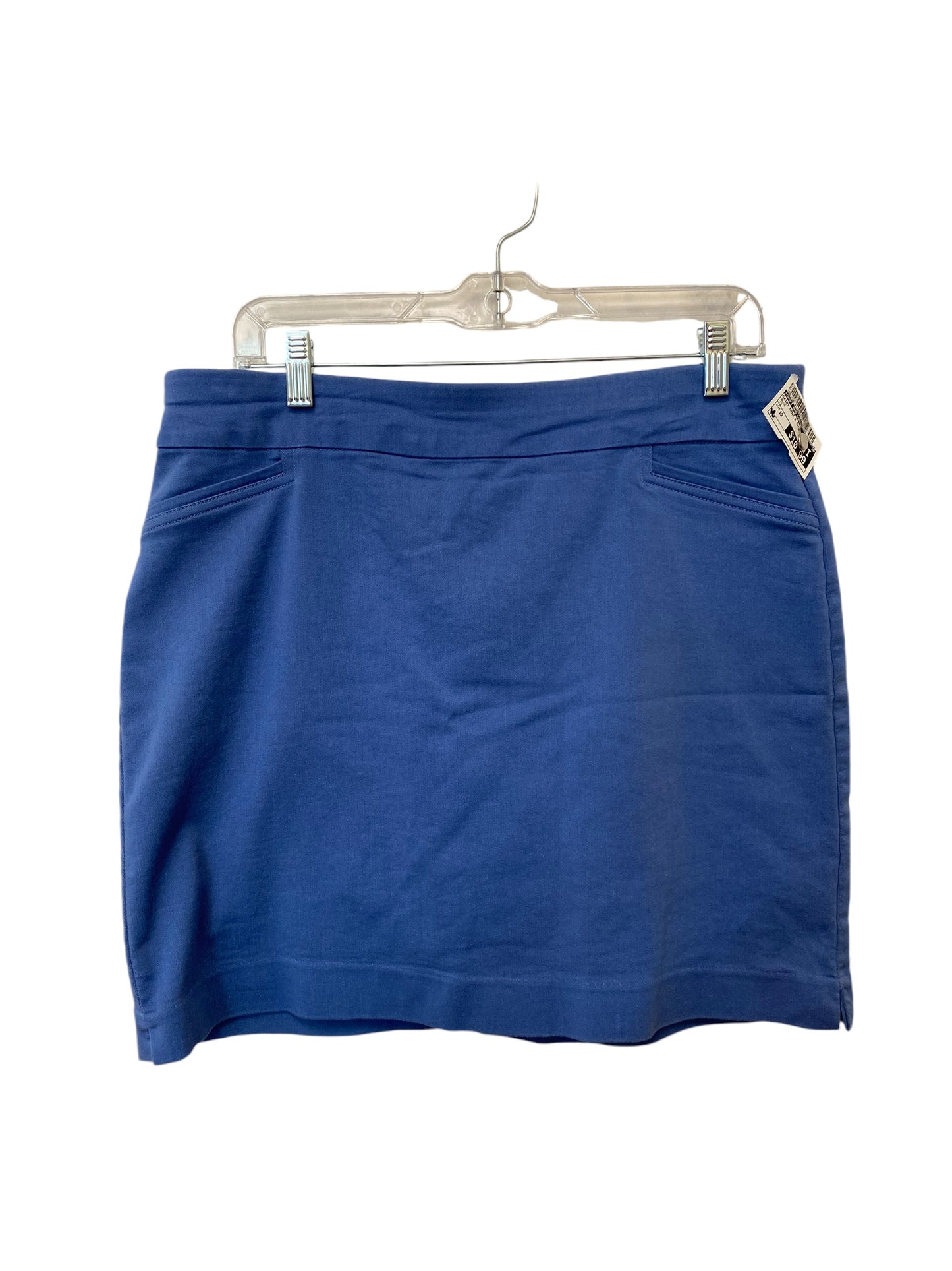 Skirt Mini & Short By Croft And Barrow In Blue, Size: 12