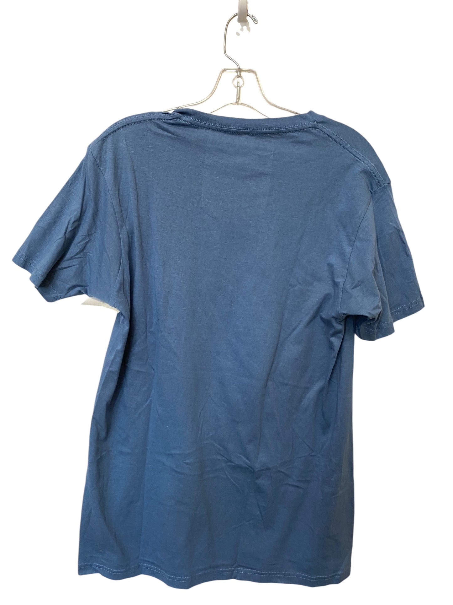 Top Short Sleeve By Clothes Mentor In Blue, Size: M