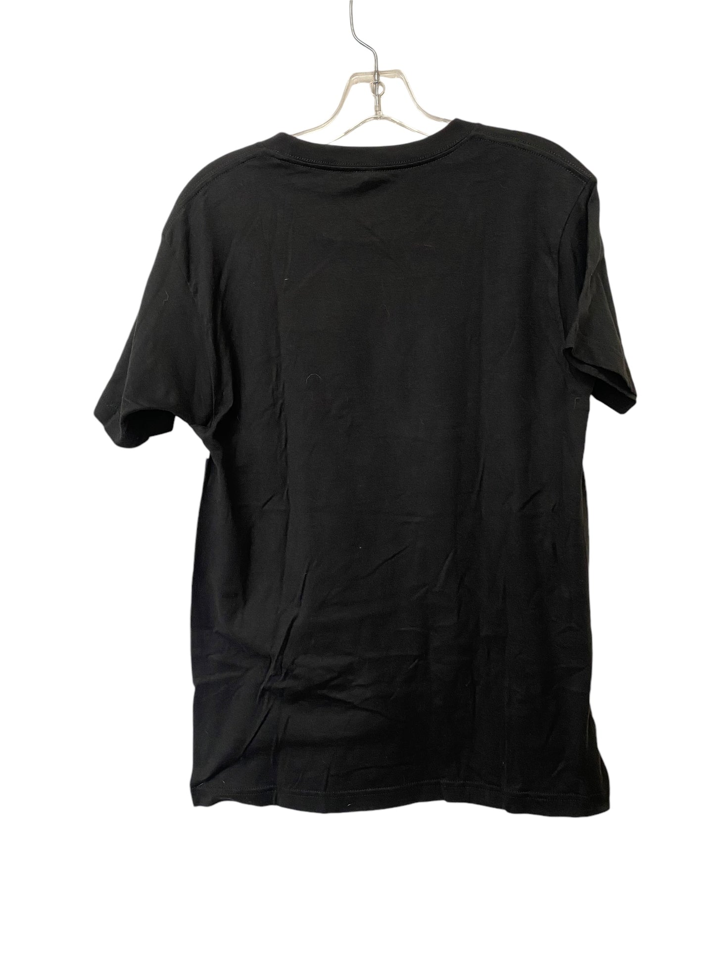 Top Short Sleeve By Clothes Mentor In Black, Size: M