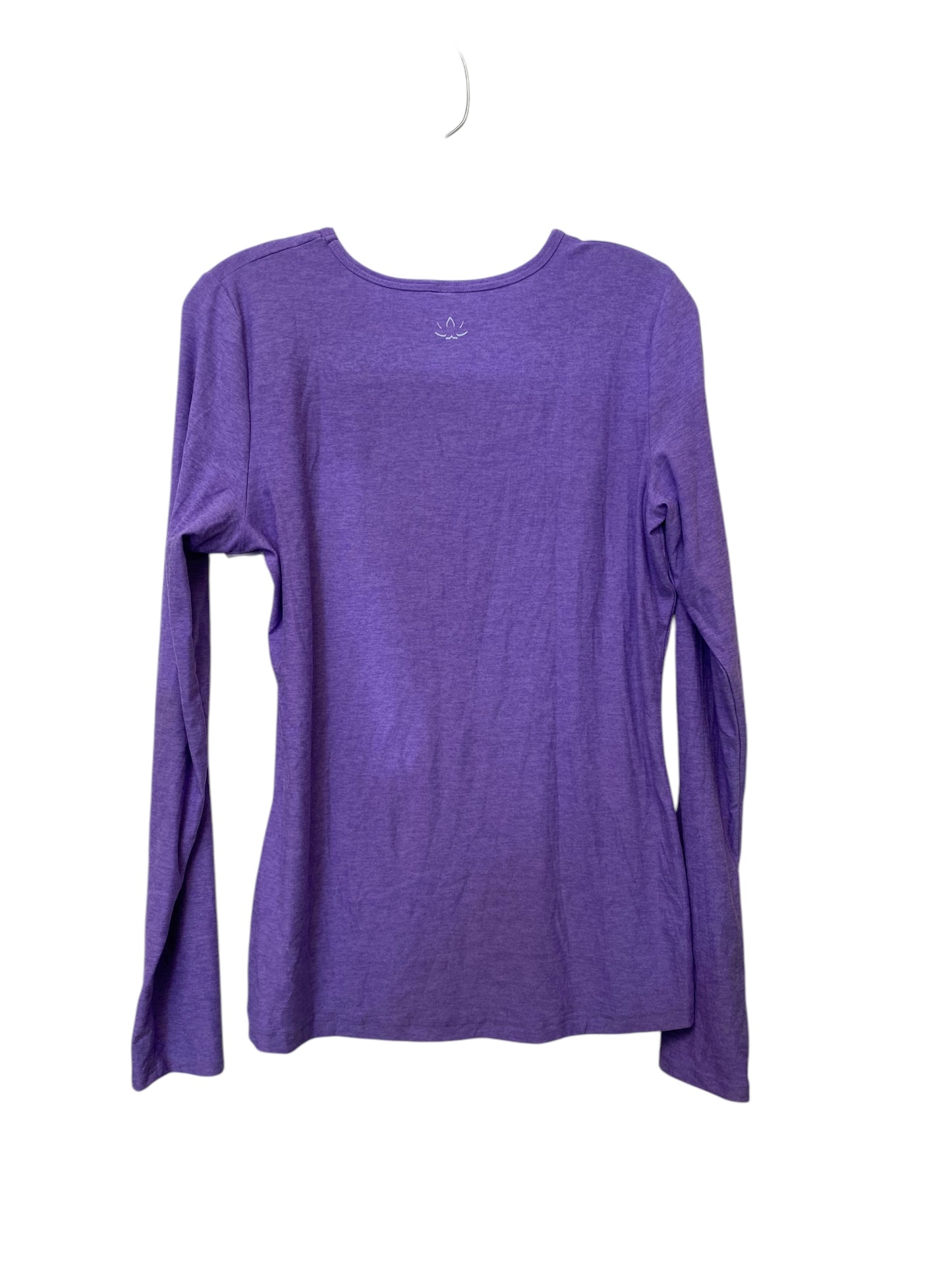 Athletic Top Long Sleeve Crewneck By Beyond Yoga In Purple, Size: L