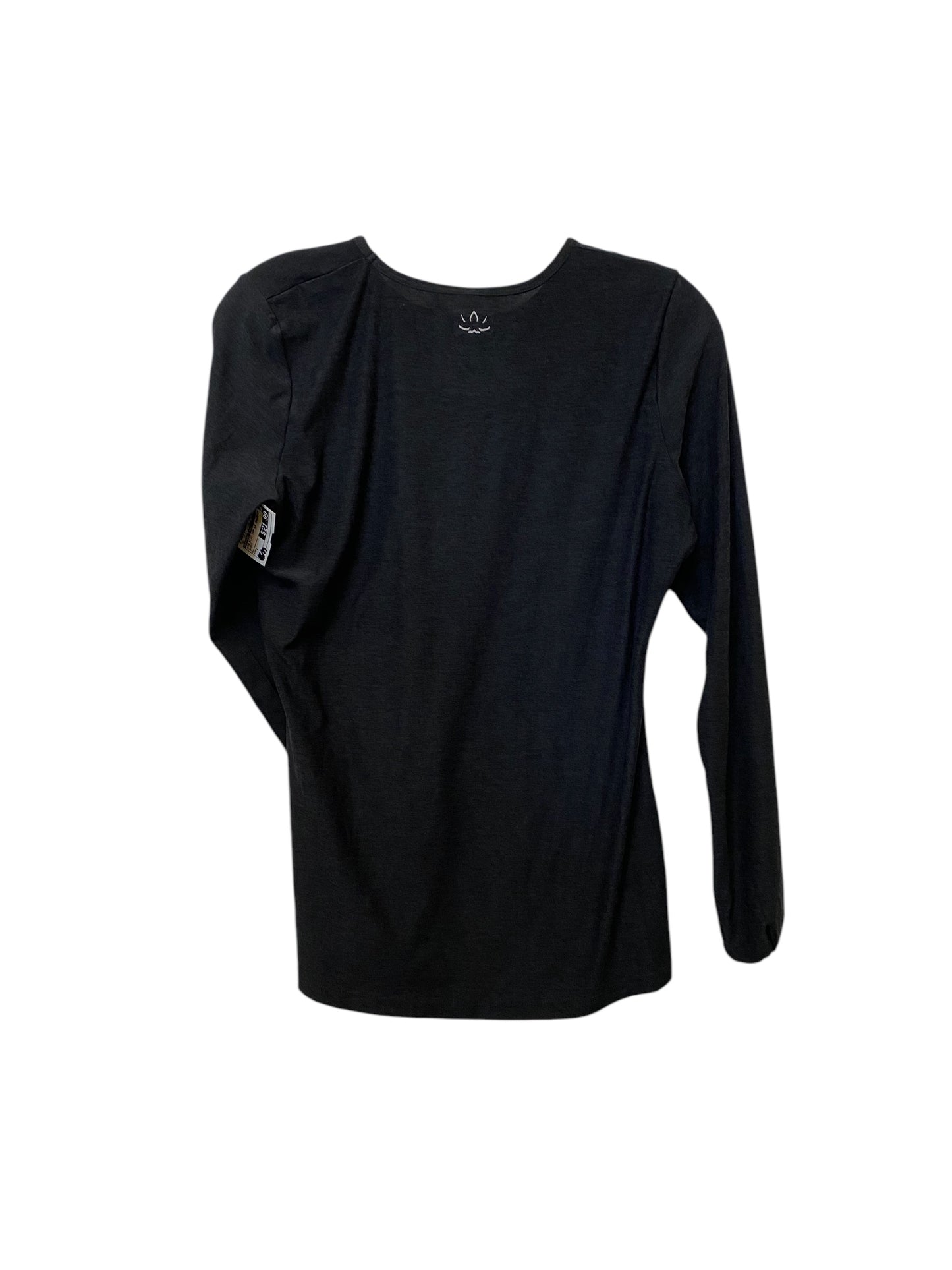 Athletic Top Long Sleeve Crewneck By Beyond Yoga In Black, Size: L