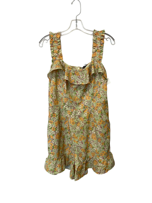 Dress Casual Short By Clothes Mentor In Floral Print, Size: 10