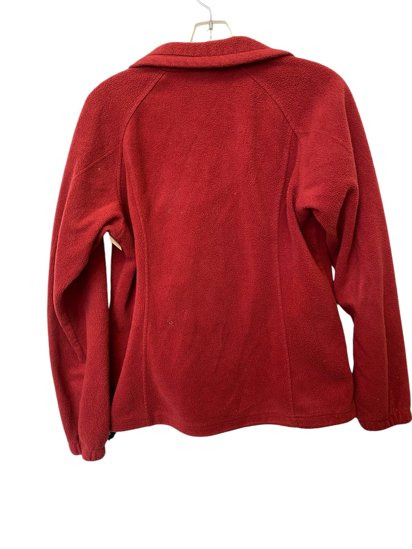 Jacket Fleece By Columbia In Red, Size: L