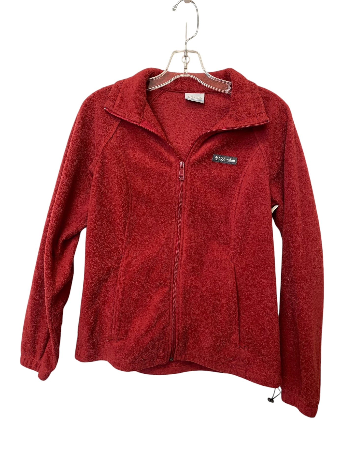 Jacket Fleece By Columbia In Red, Size: L