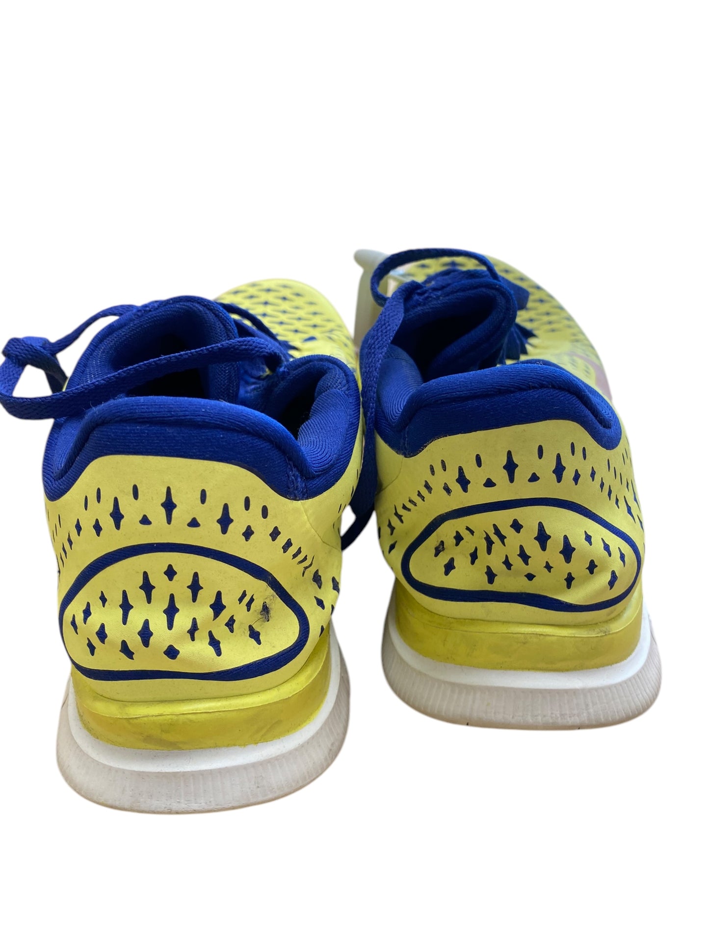 Shoes Athletic By Nike In Yellow, Size: 9