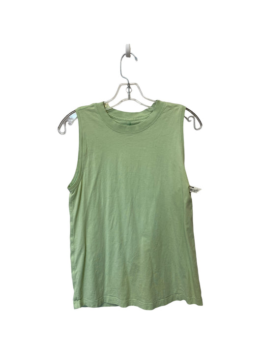 Athletic Tank Top By Lululemon In Green, Size: M