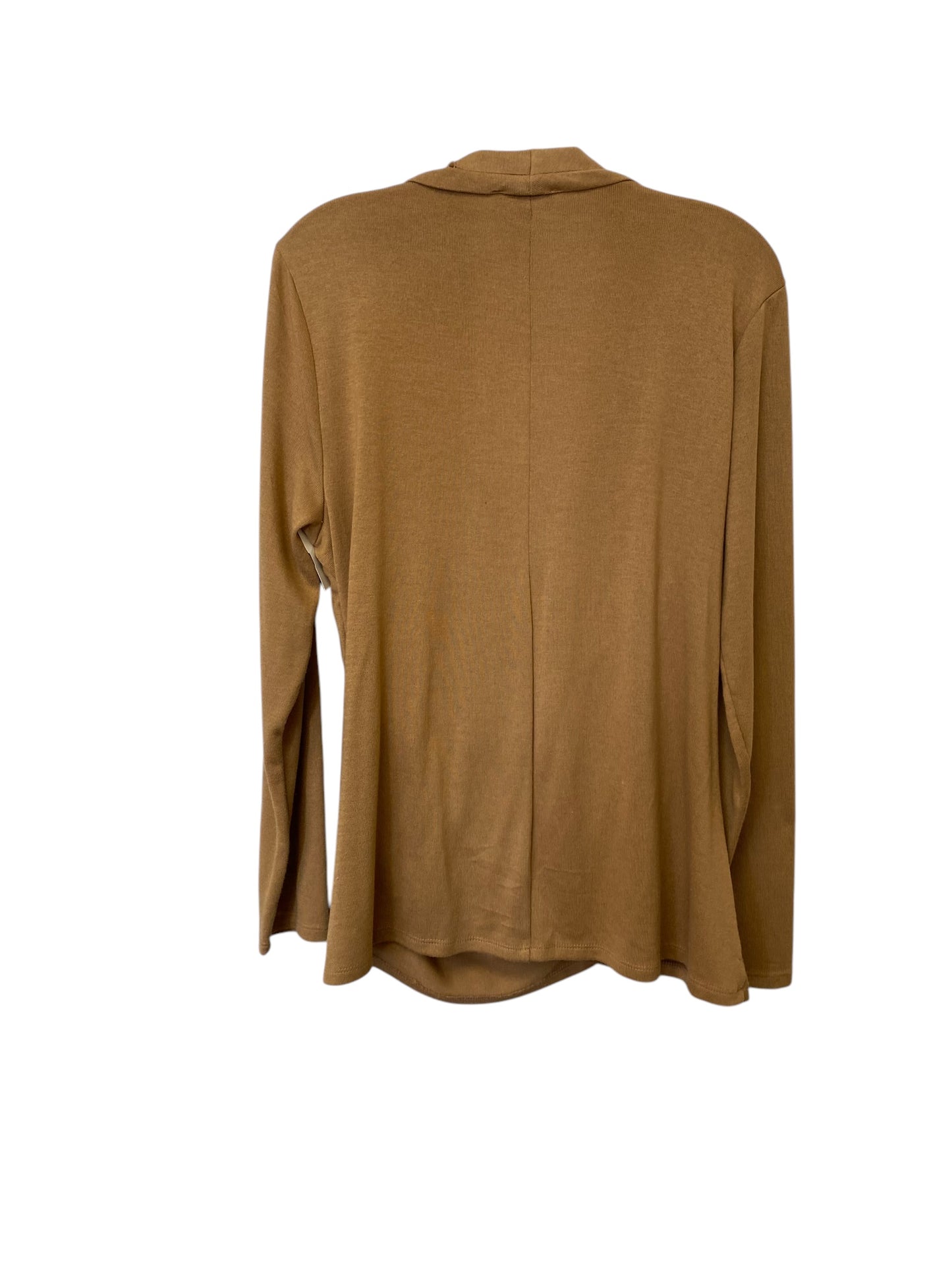 Top Long Sleeve By 1.state In Brown, Size: Xl