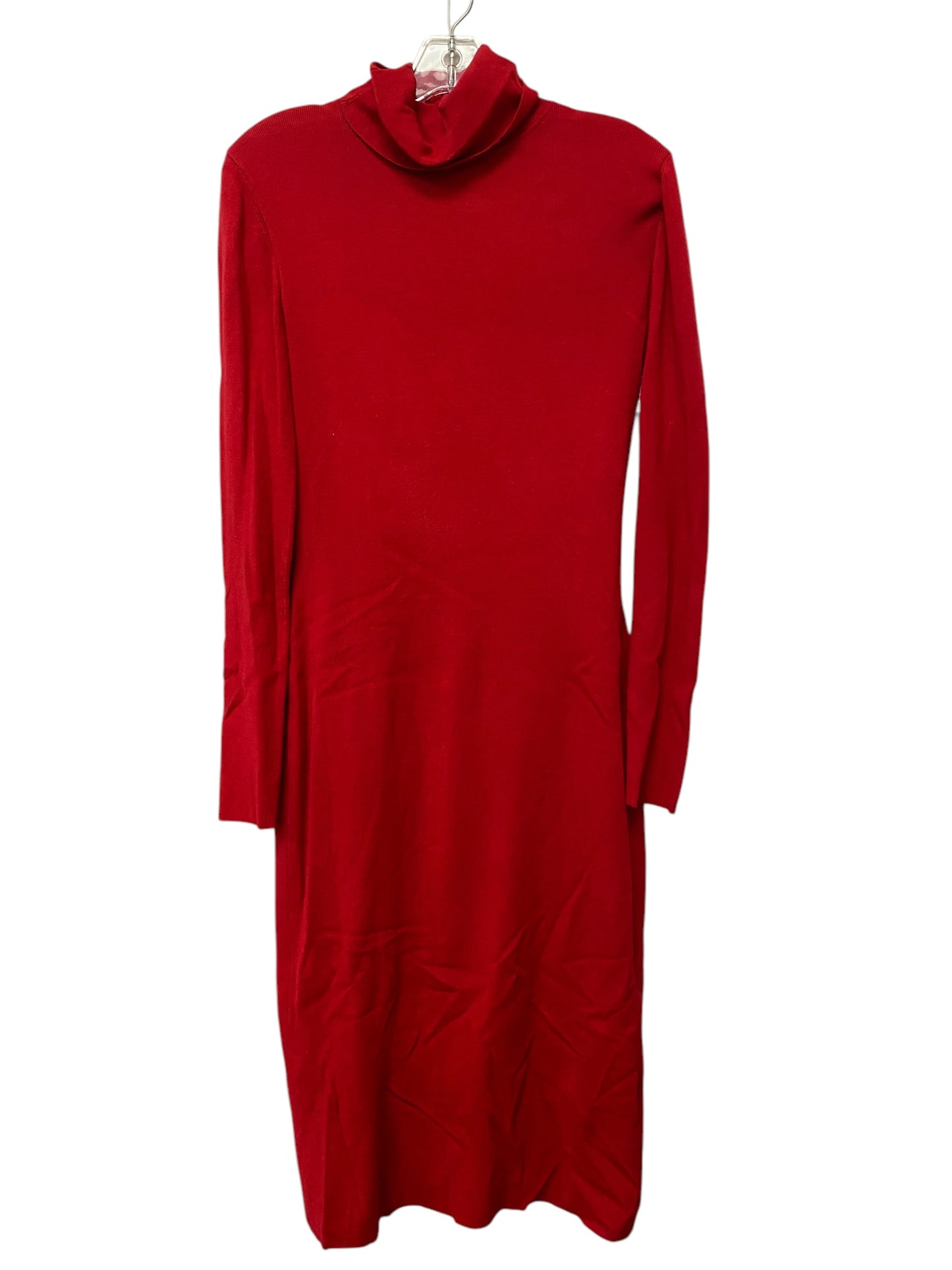 Dress Sweater By Alex Marie In Red, Size: S