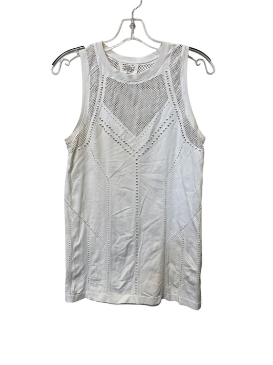 Top Sleeveless By Athleta In White, Size: L