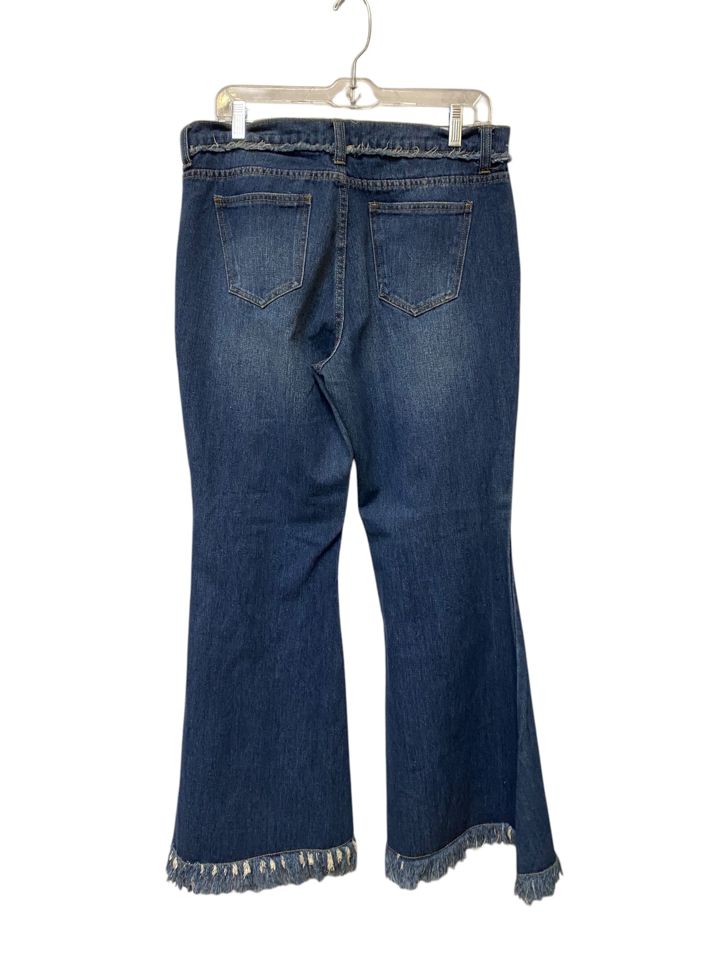 Jeans Boot Cut By For The Republic In Blue Denim, Size: 10