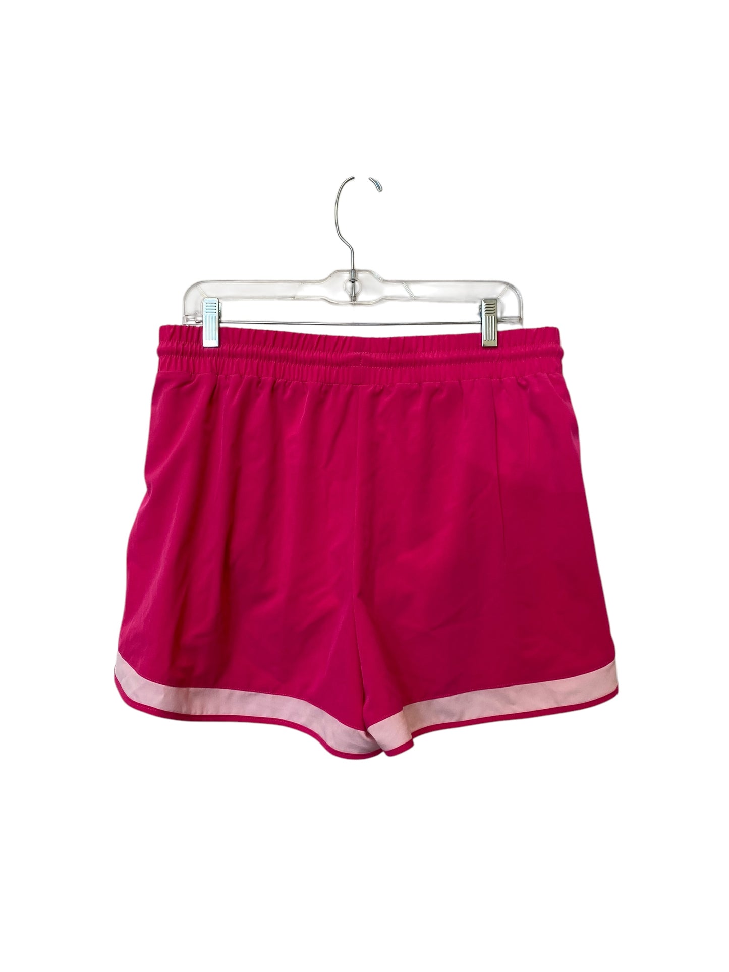 Athletic Shorts By Crown And Ivy In Pink, Size: L