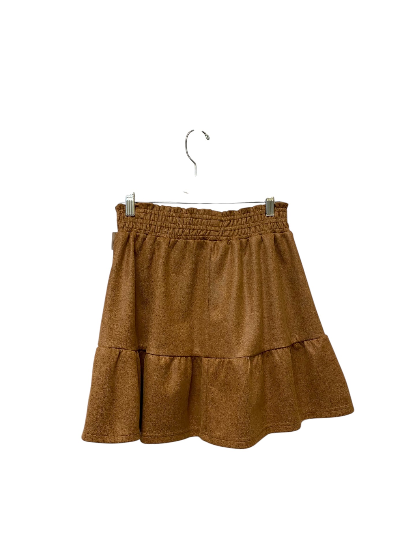 Skirt Mini & Short By Clothes Mentor In Brown, Size: S