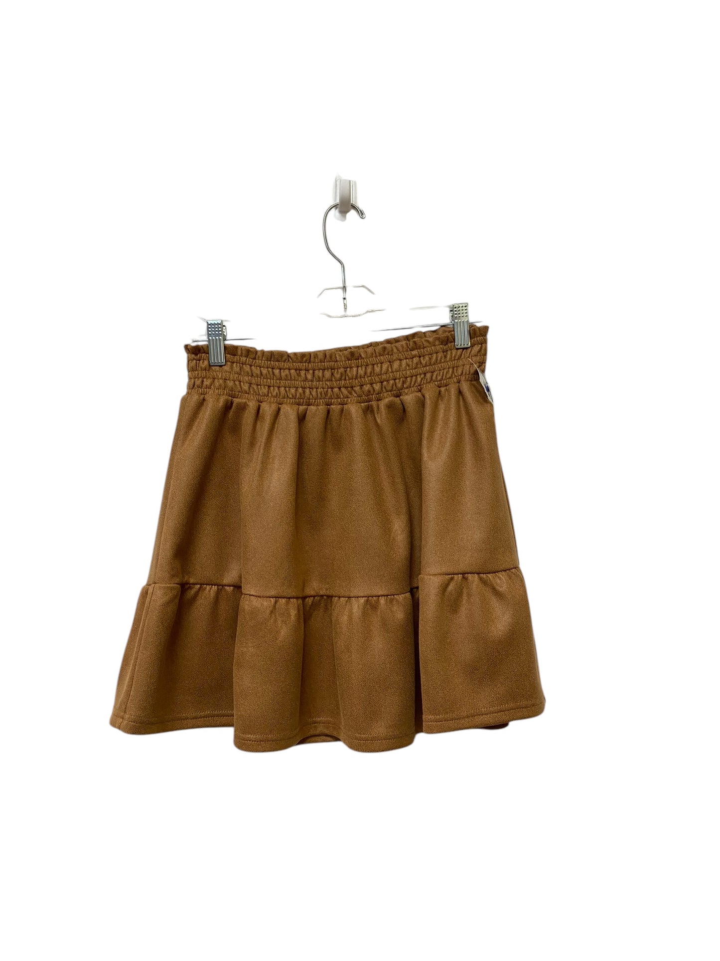 Skirt Mini & Short By Clothes Mentor In Brown, Size: S