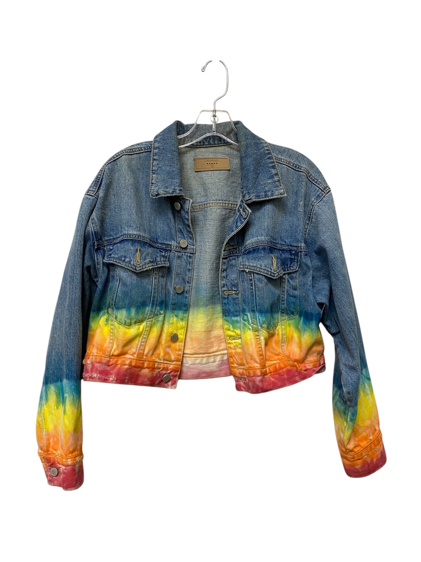 Jacket Denim By Blanknyc In Multi-colored, Size: M