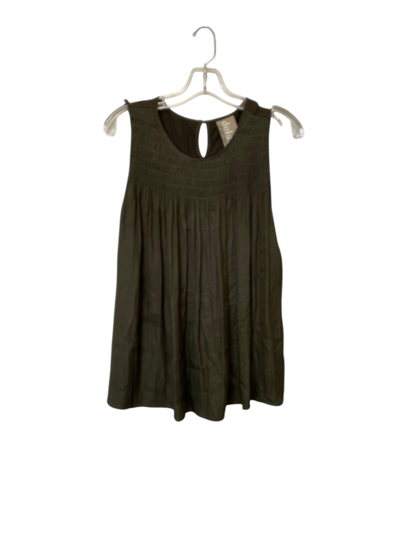 Top Sleeveless By Dolan Left Coast In Green, Size: S