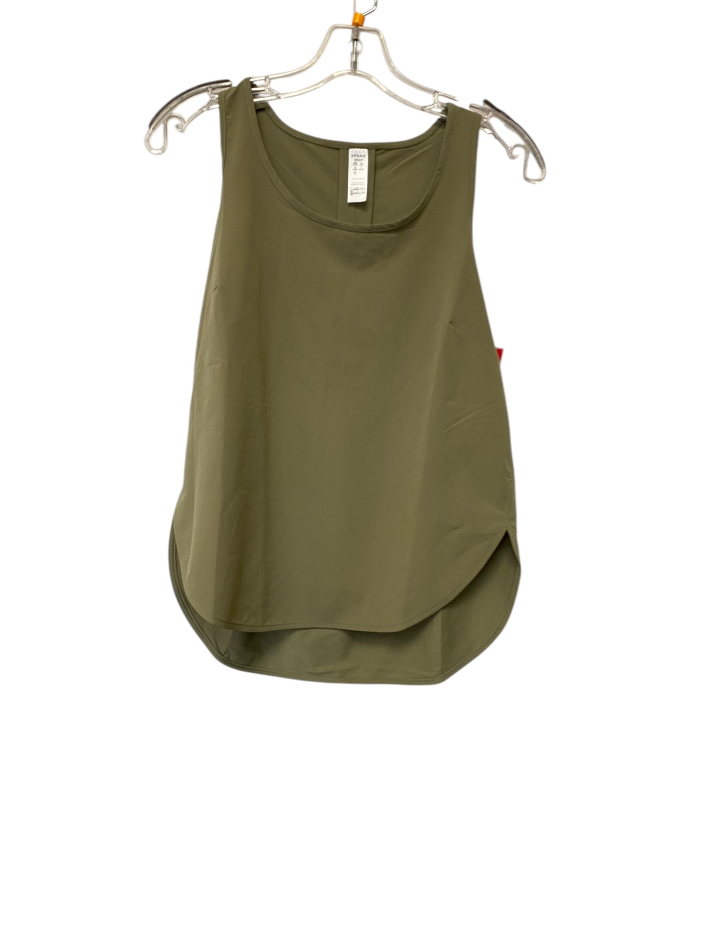 Athletic Tank Top By Spanx In Green, Size: S