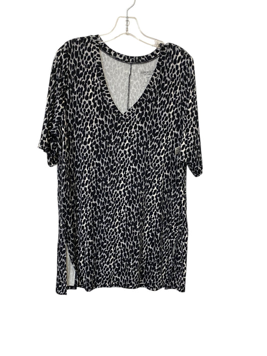 Top Short Sleeve By Torrid In Animal Print, Size: 2