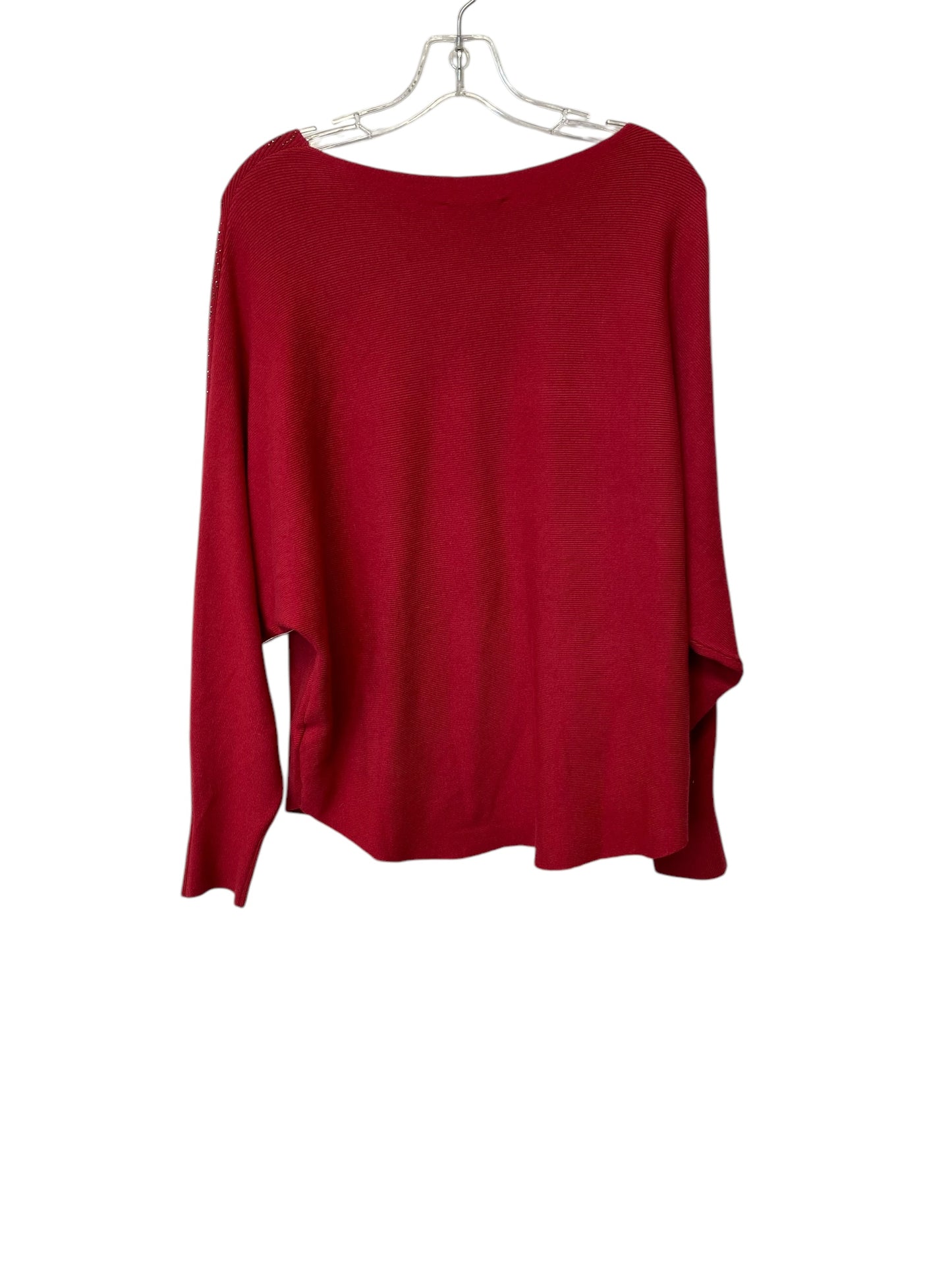 Sweater By Milano In Red, Size: L