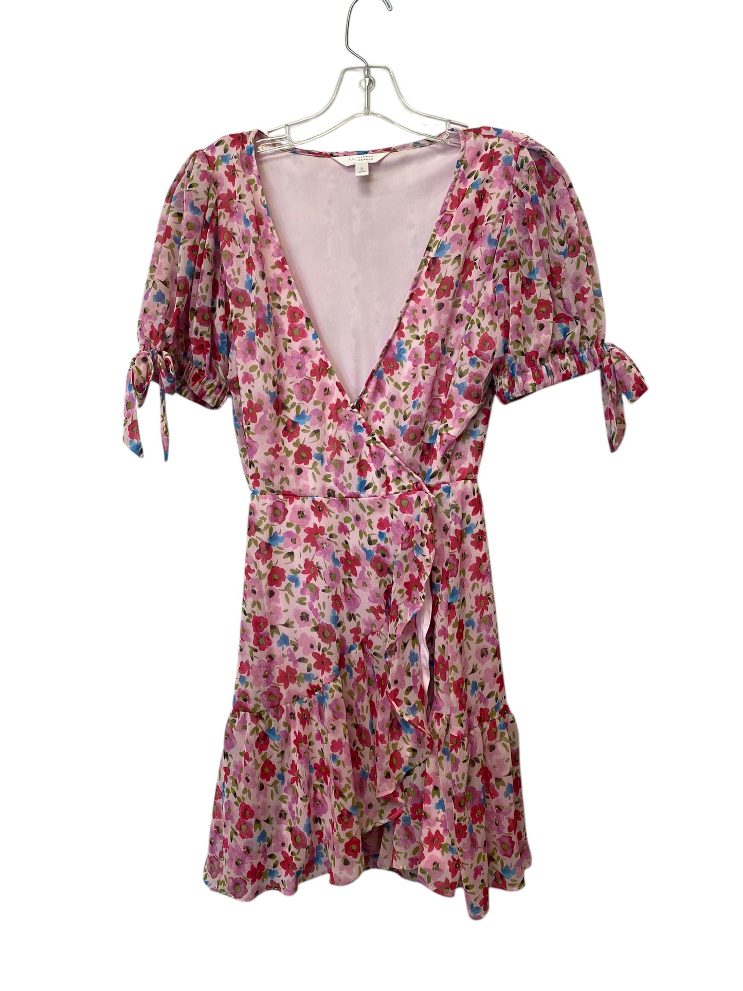 Dress Casual Midi By Lc Lauren Conrad In Floral Print, Size: S