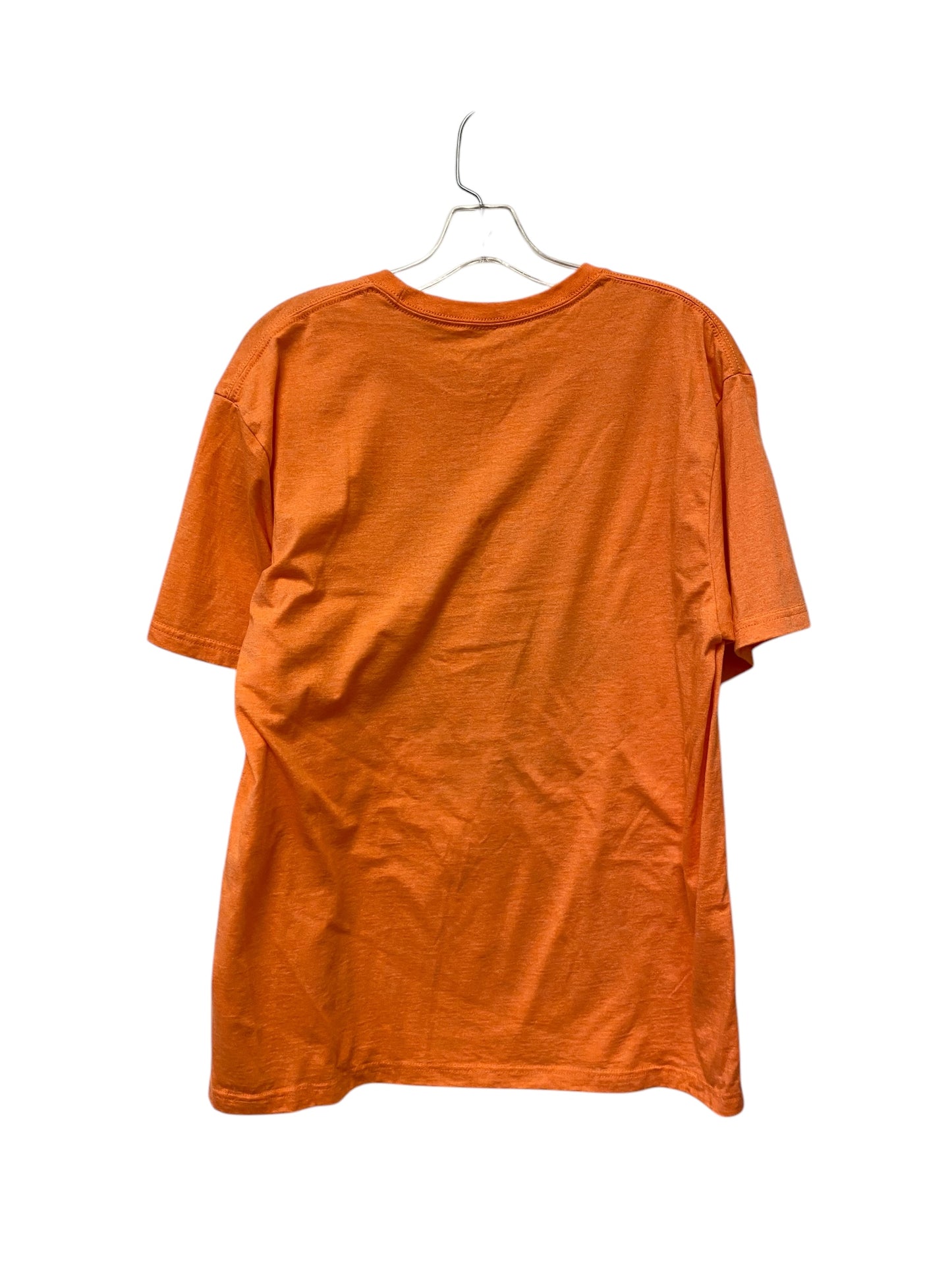 Top Short Sleeve By Clothes Mentor In Orange, Size: L