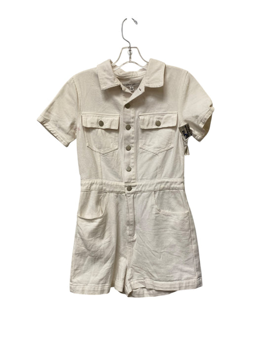 Romper By Clothes Mentor In White, Size: S