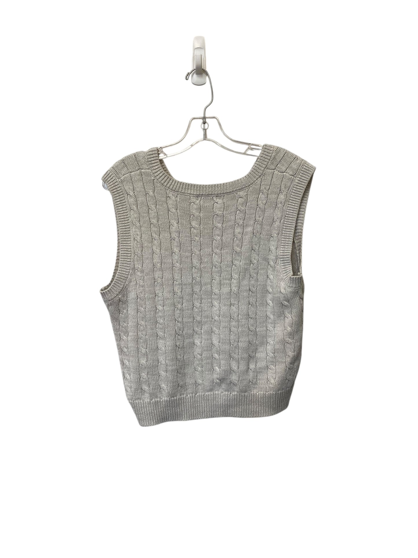 Vest Sweater By Wild Fable In Grey, Size: L