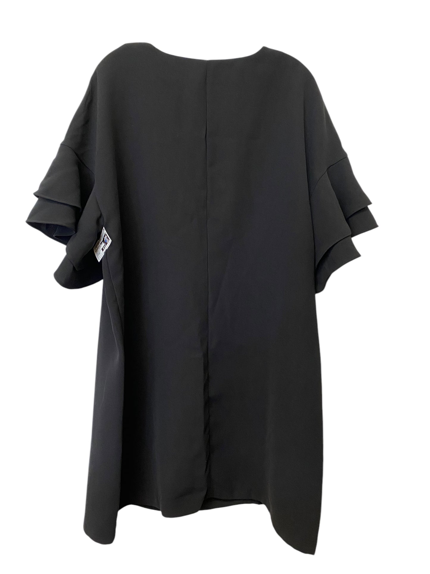 Dress Casual Midi By Worthington In Black, Size: Xxl