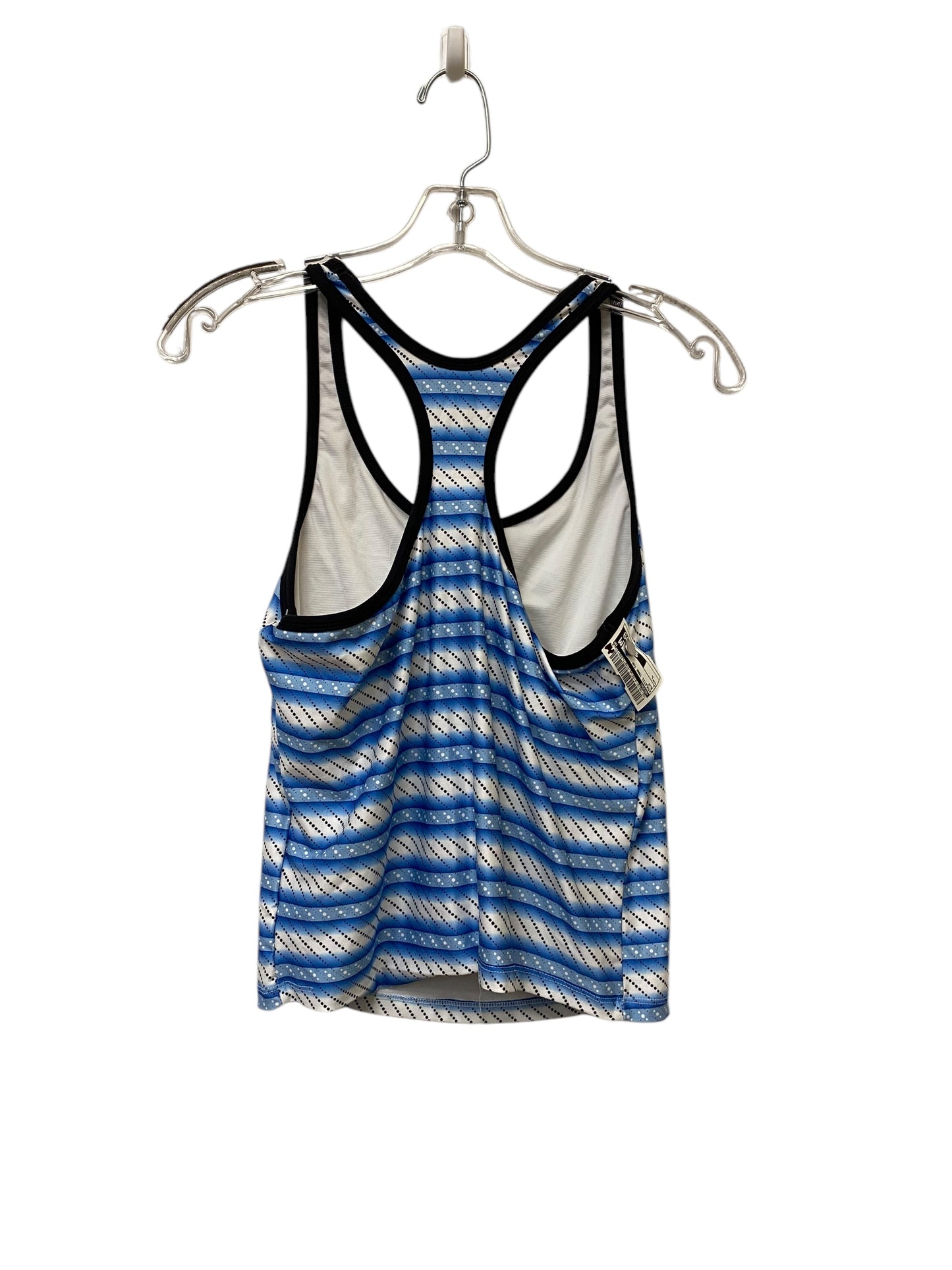 Athletic Tank Top By Adidas In Blue, Size: L