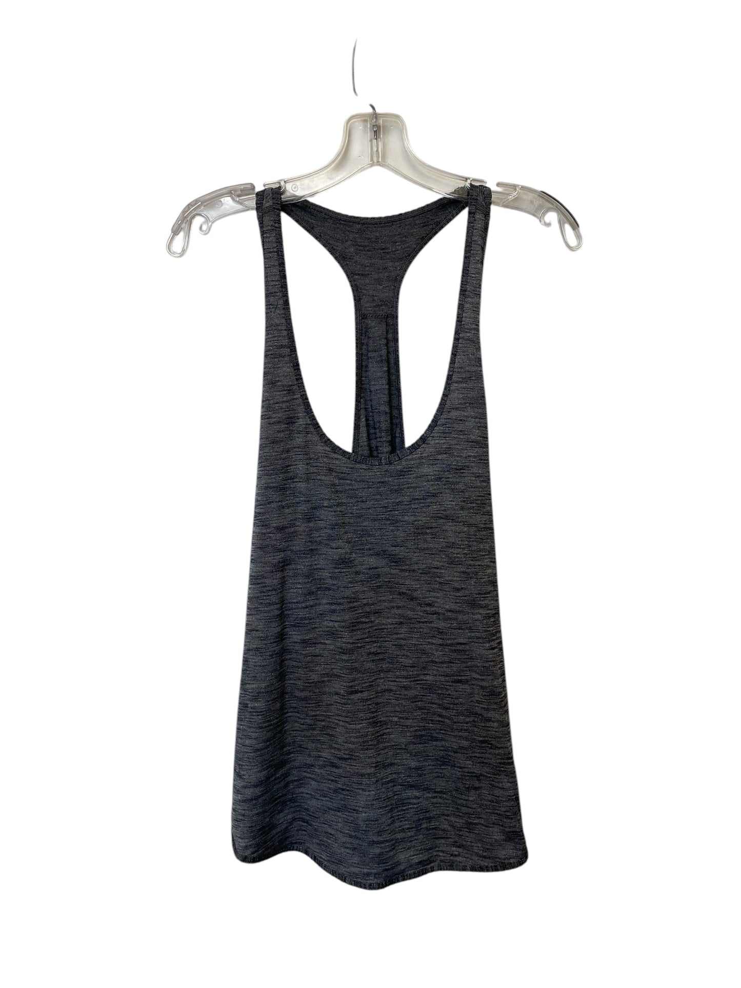 Athletic Tank Top By Lululemon In Grey, Size: M