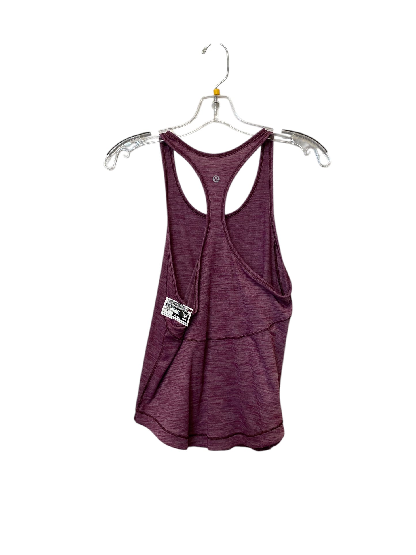 Athletic Tank Top By Lululemon In Purple, Size: M