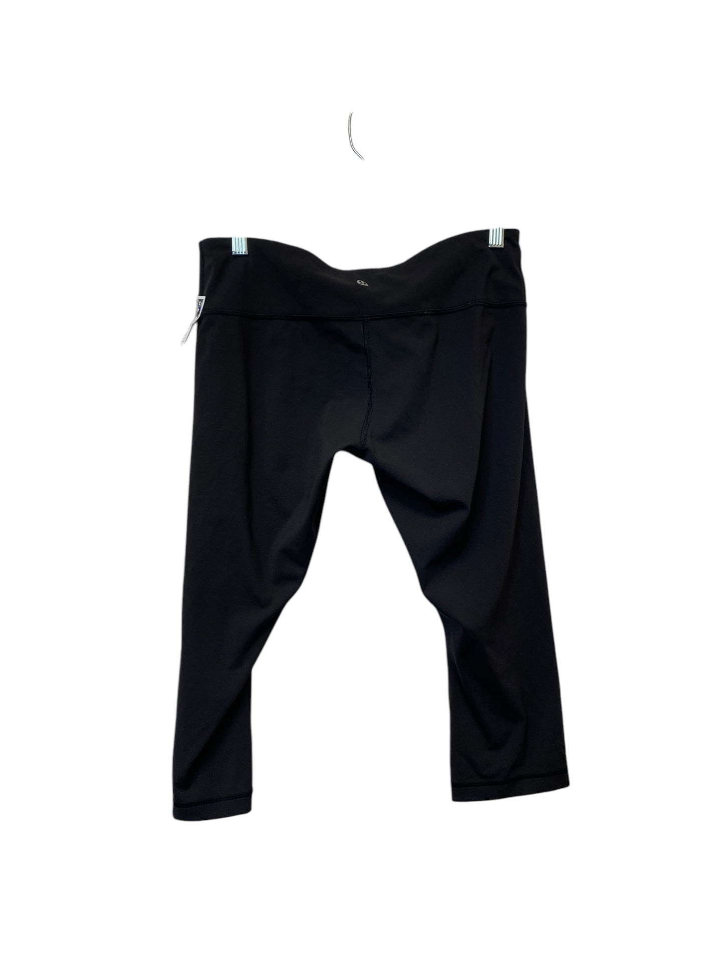 Athletic Capris By Lululemon In Black, Size: 10