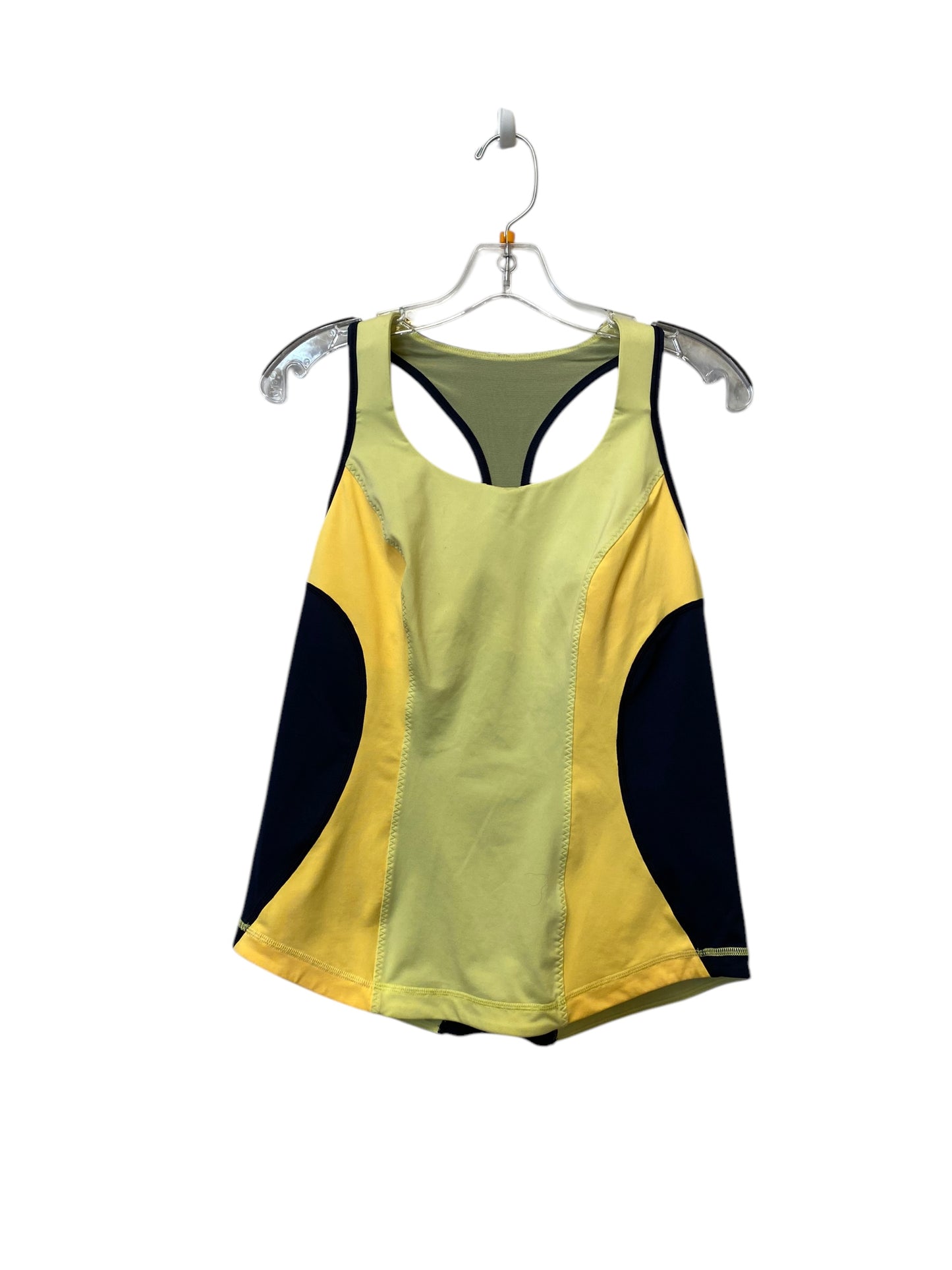 Athletic Tank Top By Lululemon In Yellow, Size: 10