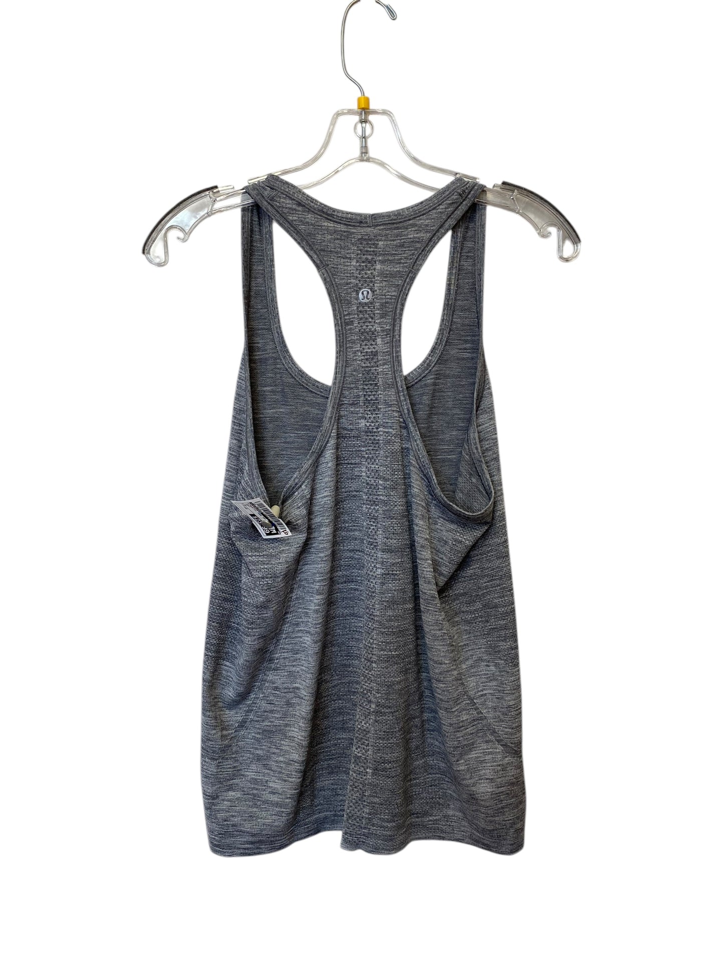 Athletic Tank Top By Lululemon In Grey, Size: 10